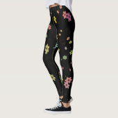 Zwevende Bloemen Leggings (Links)