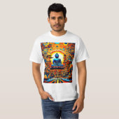 zwevende Boeddha T-shirt (Voorkant volledig)