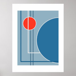 Zwevende Cirkels 11 Poster