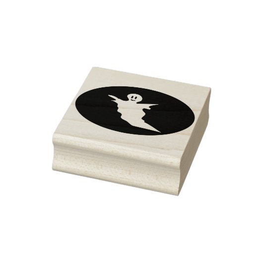 Zwevende geest 2 silhouet kunststempel rubberstempel (Stempel)