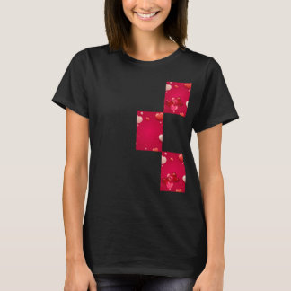 Zwevende Hartjes Ballon Design – Valentijnsdag T-shirt