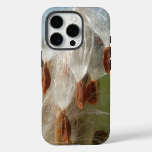 Zwevende Melkdistelzaden   Ethische Natuur Grafiek iPhone 16 Pro Hoesje