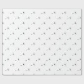 Zwevende Paardenbloempluisjes Inpakpapier (Vlak)