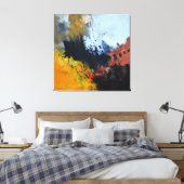 Zwevende seconden canvas afdruk (Insitu (Slaapkamer))