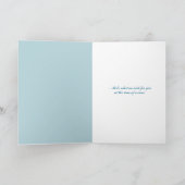 zwevende veren over oceaan voor sympathie kaart (Binnen)