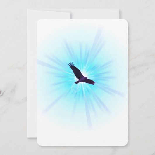 Zwevende vogel, ter nagedachtenis (Achterkant)