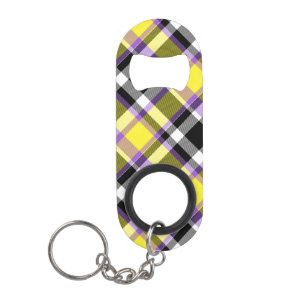 Zweverige Eclectische Boho Nonbinary Gestreepte Pr Mini Flessenopener