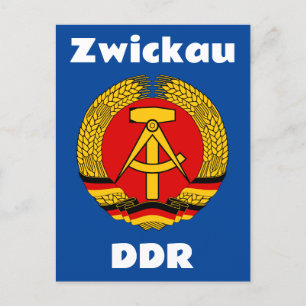 Zwickau, Duitse Democratische Republiek, DDR, DDR, Briefkaart
