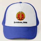 Zwickau, Duitsland - Retro Oost-Duits (DDR, DDR) Trucker Pet (Voorkant)
