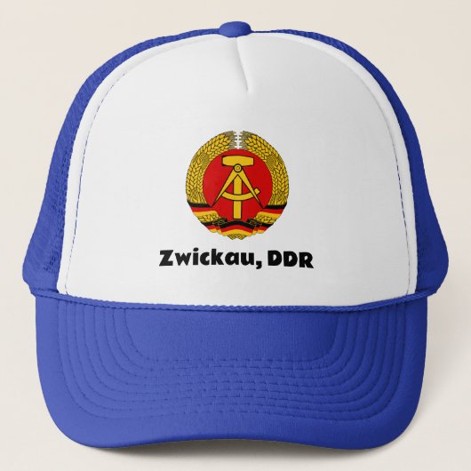 Zwickau, Duitsland - Retro Oost-Duits (DDR, DDR) Trucker Pet (Voorkant)