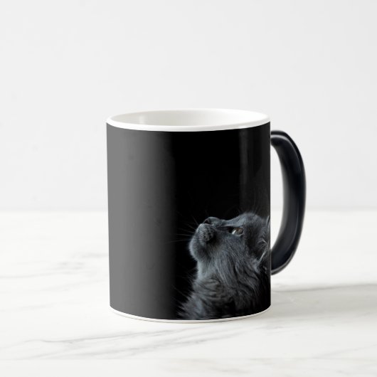 Zwierig Katje Zwart Magische Mok (Voorkant rechts)