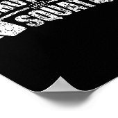 Zwijg en hurktraining Fitness Gym Workout 1 Poster (Hoek)