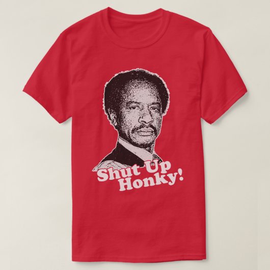 Zwijg Honky Crewneck Sweatshirt (Design voorkant)