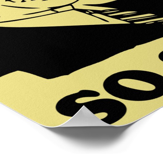 Zwijg niet grappig Poster (Hoek)