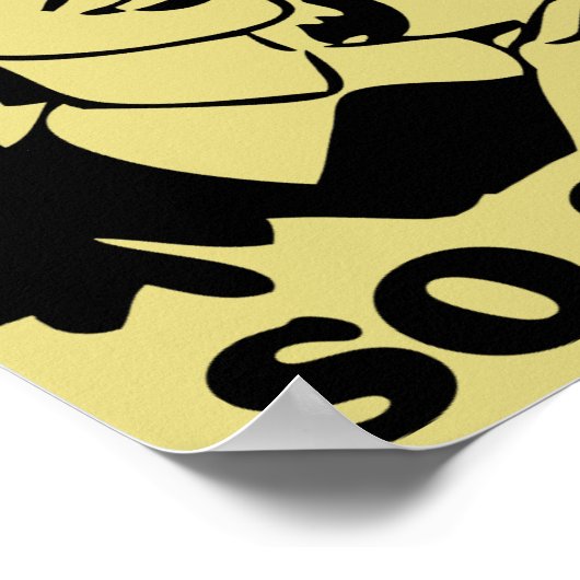 Zwijg niet grappig Poster (Hoek)