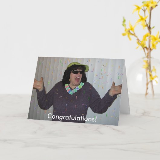 Zwijg nu en ga maken zich nuttig! kaart (Gele Bloem)