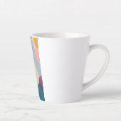 ZWIJG | Psalm 46:10 Christelijk Latte Mok (Rechts)