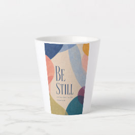 ZWIJG | Psalm 46:10 Christelijk Latte Mok