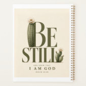 ZWIJG STIL | Psalm 46:10 Planner | Crème (Achterkant)