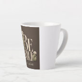 ZWIJG STIL | Psalm 46:10 | Walnoot Latte Mok (Rechterhoek)