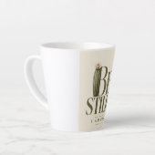 ZWIJG STIL | Psalm 46:10 | Warm Crème Latte Mok (Linkerhoek)