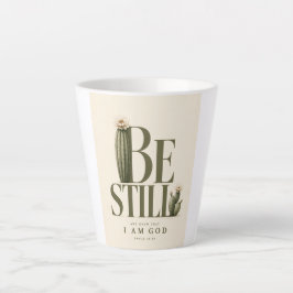 ZWIJG STIL | Psalm 46:10 | Warm Crème Latte Mok
