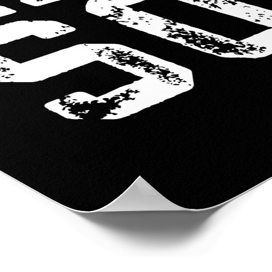 Zwijgen en hurken - Gym Workout Motivatie Poster (Hoek)