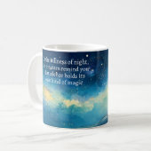 Zwijgen houdt magische Mok (Voorkant links)