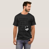 Zwijgen is goud, tenzij je Schnauzer grappig hebt T-shirt (Voorkant volledig)
