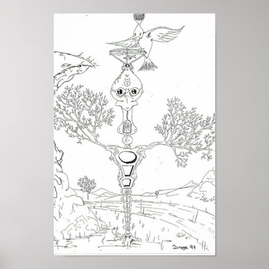 Zwijgen Poster (Voorkant)