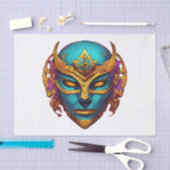 Zwijgmasker Tissuepapier (Craft)
