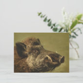 zwijgshoofd kaart (Staand voorkant)