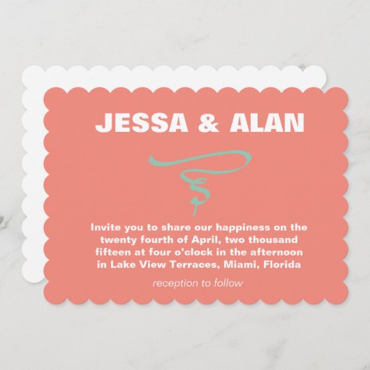 zwijn kaart (Voorkant / Achterkant)