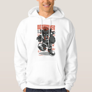 zwijn macht grappig dier hoodie