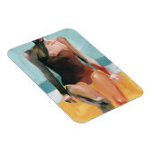  zwijn - Rode zwembroek Magneet (Rechterzijde)