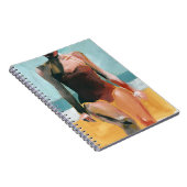  zwijn - Rode zwembroek Notitieboek (Rechterzijde)