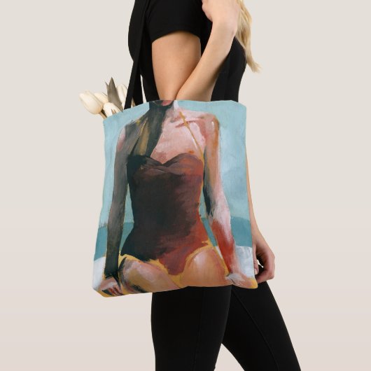  zwijn - Rode zwembroek Tote Bag (Dichtbij)