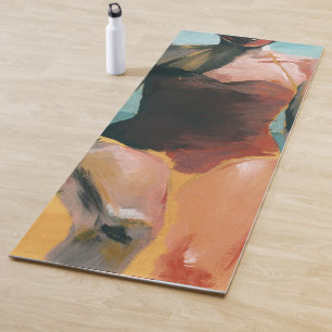 zwijn - Rode zwembroek Yogamat