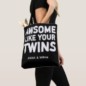 Zwilling Spruch  Tote Bag (Dichtbij)