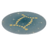 Zwillinge 21. Mai bis 21. Juni Glasbrett Snijplank (Hoek)