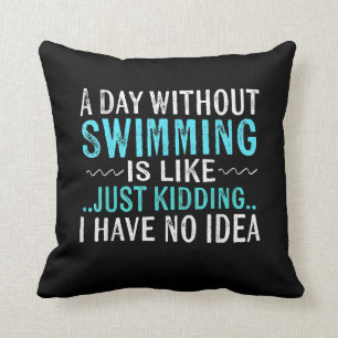 Zwimmer geeft een dag zonder te zwemmen, is als sc kussen