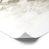 Zwimpak Girl Seaside Oregon Beach Vintage Poster (Hoek)