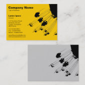 Zwingen en rondingen v2 - Amber Visitekaartje (Voorkant / Achterkant)