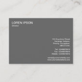 Zwingen en Roundabouts v3 - Oranje Visitekaartje (Achterkant)