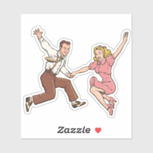 Zwingend 40s sticker