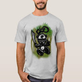 Zwingend-Bamboe-Panda-stijl T-shirt (Voorkant)