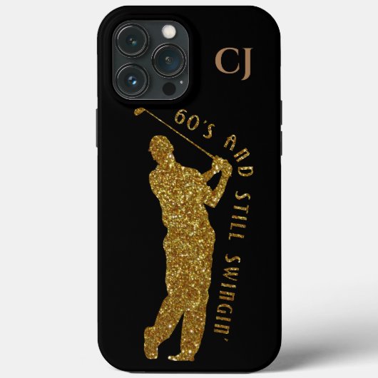 Zwingende golfers 60-69 nog steeds Case-Mate iPhone case (Achterkant)
