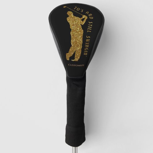 Zwingende golfers 70 tot 79 golfheadcover (Voorkant)