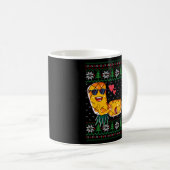 Zwinger ondersteboven ananas maakt liefde voor Uga Koffiemok (Voorkant rechts)