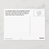 Zwingergroeten van avontuurreizen briefkaart (Achterkant)